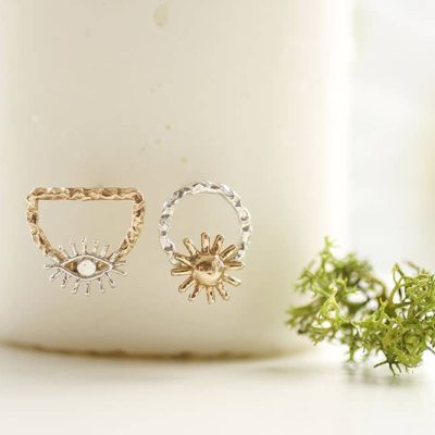 Göz ve Güneş Küpe