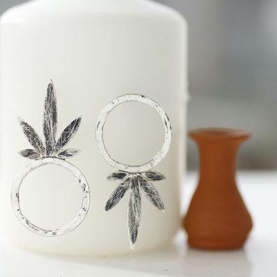 Tepetaklak Halka Gümüş Küpe