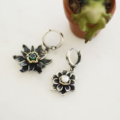 Lotus Yasemin Küpe