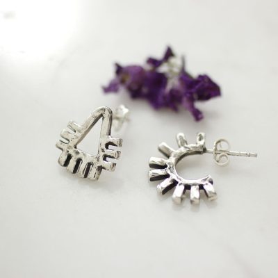 Sarkıt Yörünge Gümüş Küpe